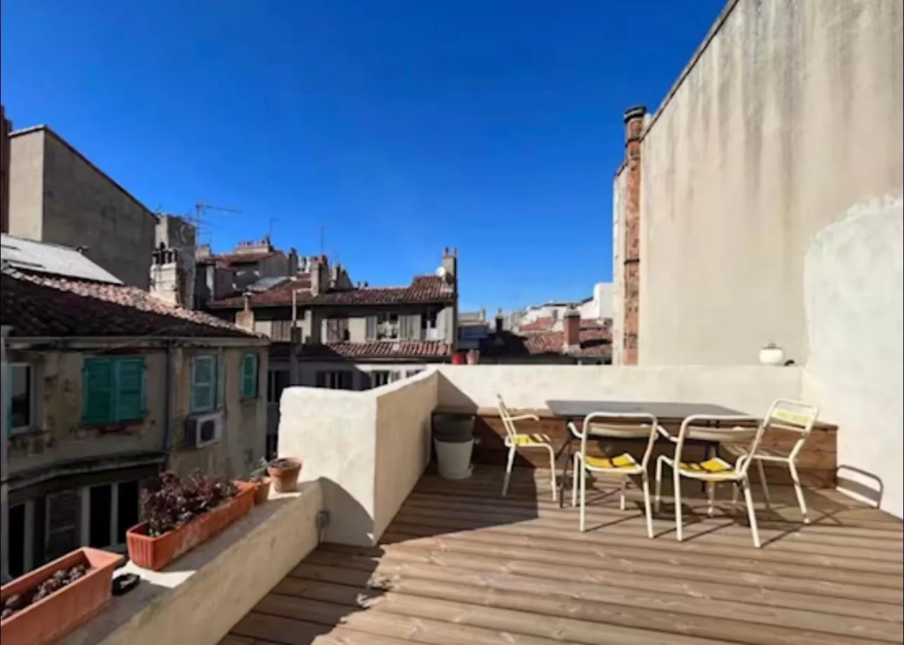 马赛Le Magnifique Grande Terrasse公寓